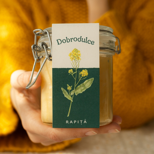 miere de rapita de 350g de la dobrodulce